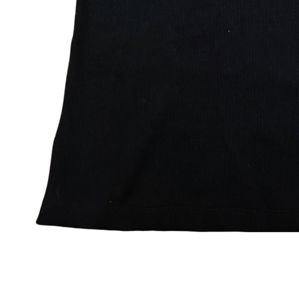 Details for (W) 香奈儿标志补丁圆领黑色短袖T恤 SS23款式. P74094-V64275-94305