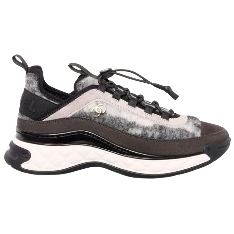 (W) Chanel Low-Top 'Grey Brown' 圖 2