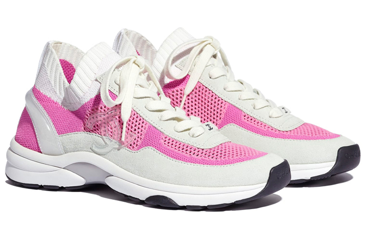 (W) Chanel Low-Top 'Pink White Calfskin' 圖 3