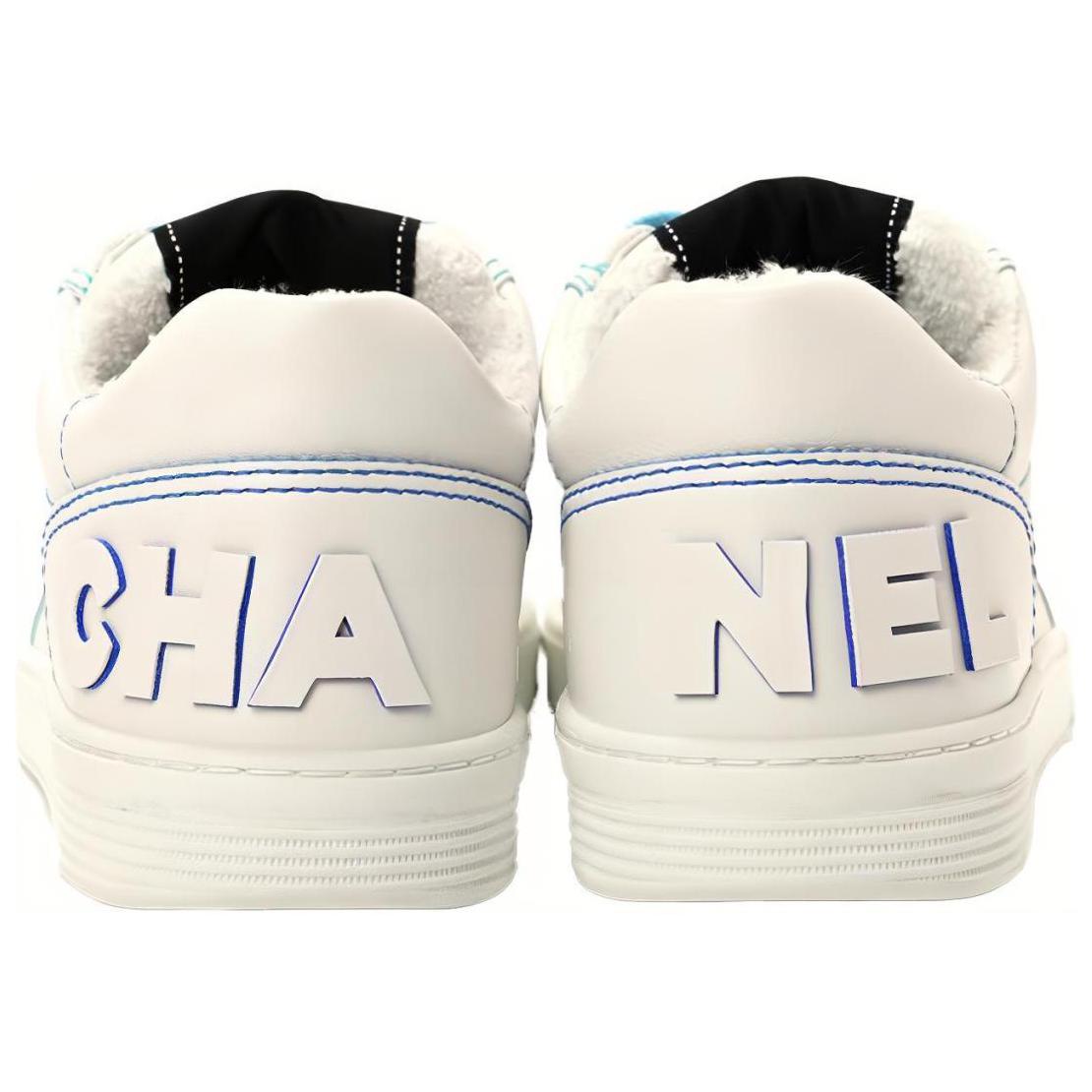 Purchase (W) シャネル ローカット 「白青」(Shiro Ao) G35934-X51648-C8651