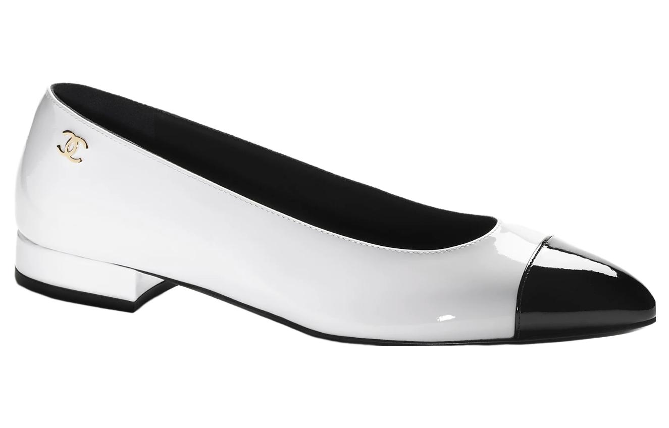 (W) Chanel Low-Top 'White Patent Leather' 圖 2