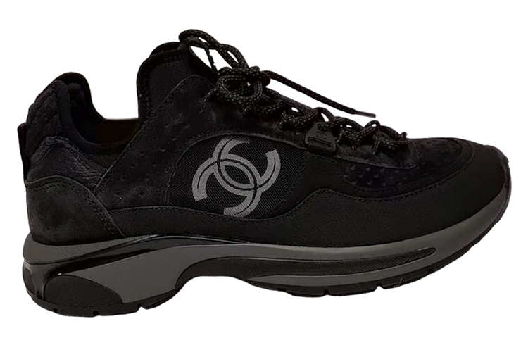 (W) Chanel Low-Top Lace-Up 'Black Casual' 圖 3