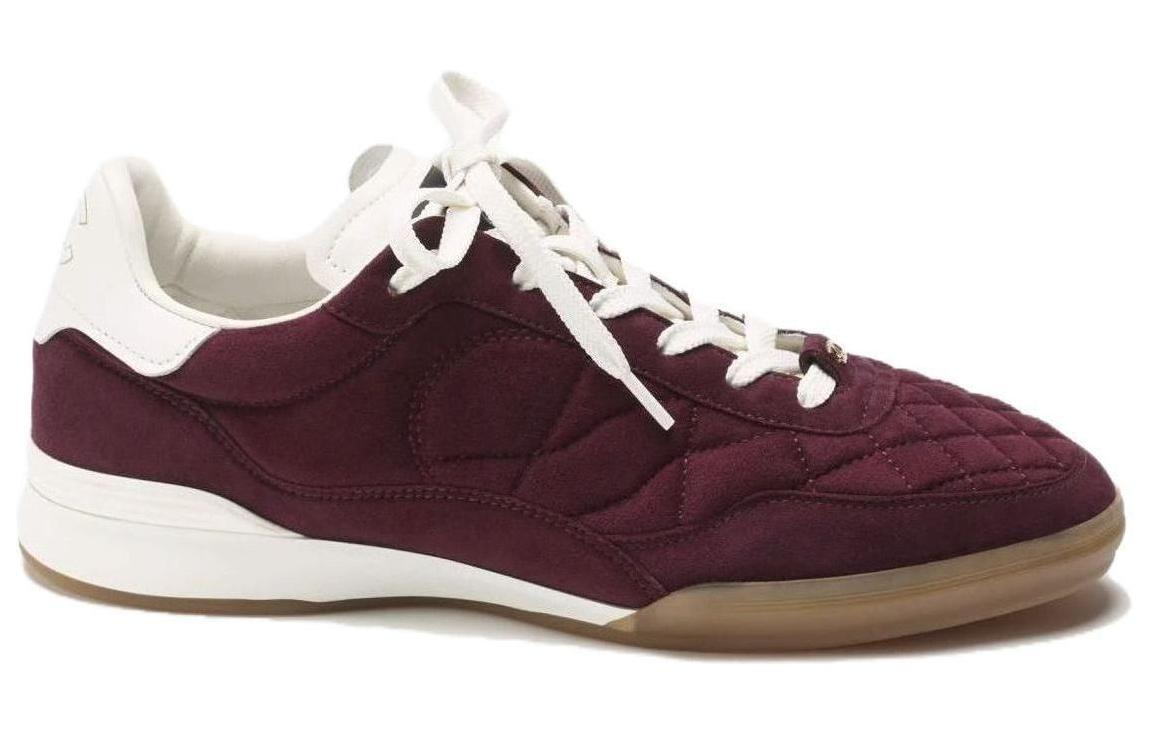 (W) Chanel Low-Top Lace-Up 'Burgundy' 圖 2