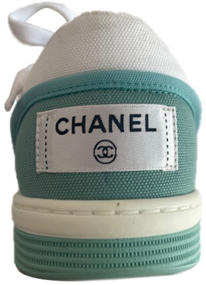(W) Chanel Zapatillas Bajas con Cordones 'Fashion Green' G37488-X56157-K2832 Lookbook (W) Chanel Zapatillas Bajas con Cordones 'Fashion Green' G37488-X56157-K2832