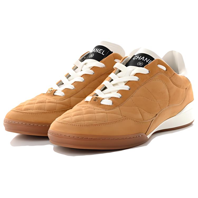 Lookbook (Women) Chanel Low-Top Lace-Up 'Yellow' G45335-B14498-NS322