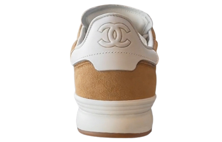 Purchase (Women) Chanel Low-Top Lace-Up 'Yellow' G45335-B14498-NS322