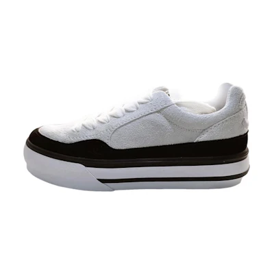 (W) Chanel Low-Top Lace-Up Sneakers 'Grey Black'