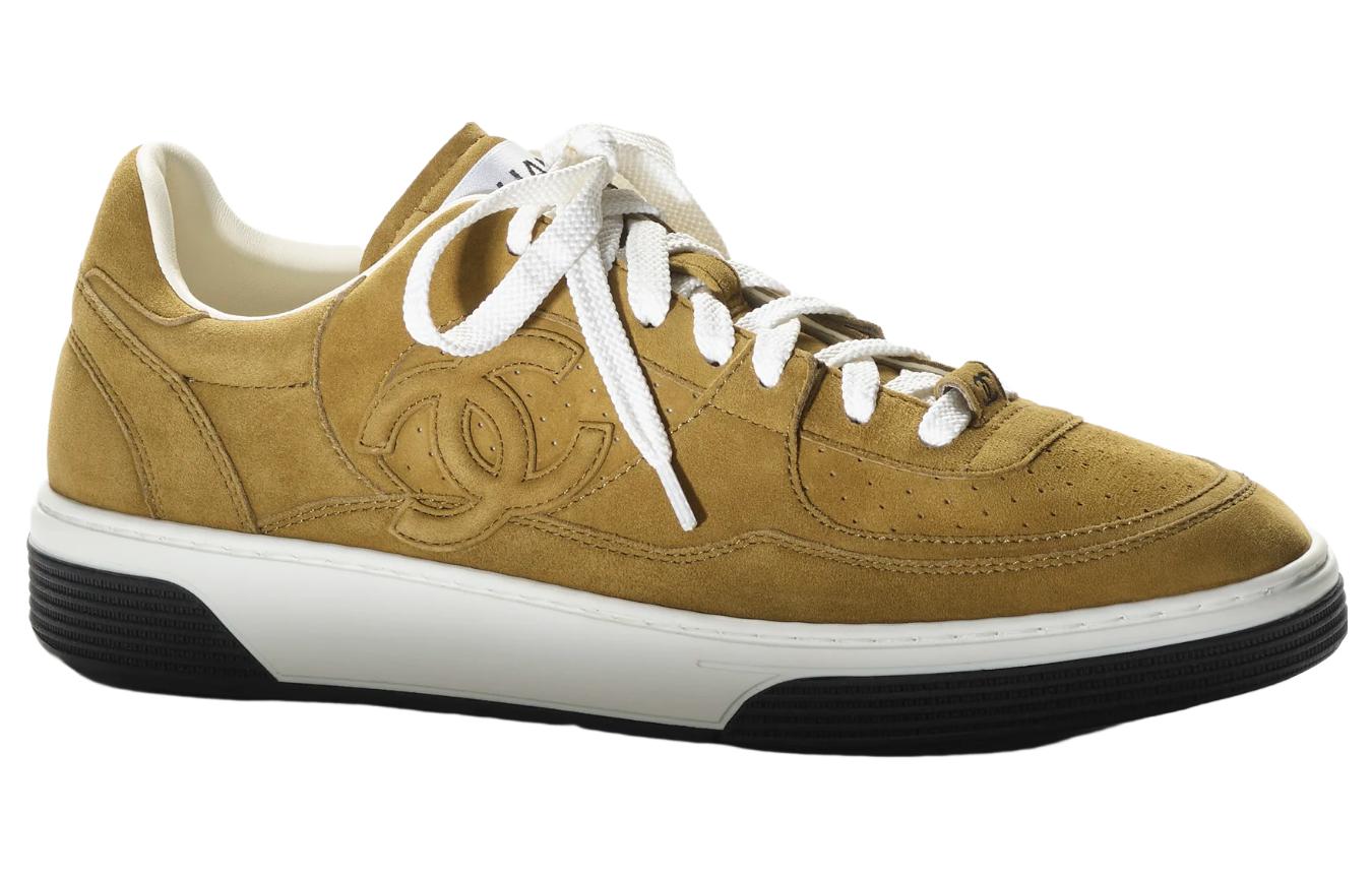 Order CHANEL香奈兒 二層絨面皮 簡約舒適 低幫 板鞋 女款 綠色