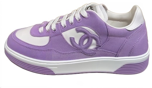 (W) 香奈儿低帮休闲鞋 '浅紫色' G45352-B15100-NT610 Buy (W) 香奈儿低帮休闲鞋 '浅紫色' G45352-B15100-NT610