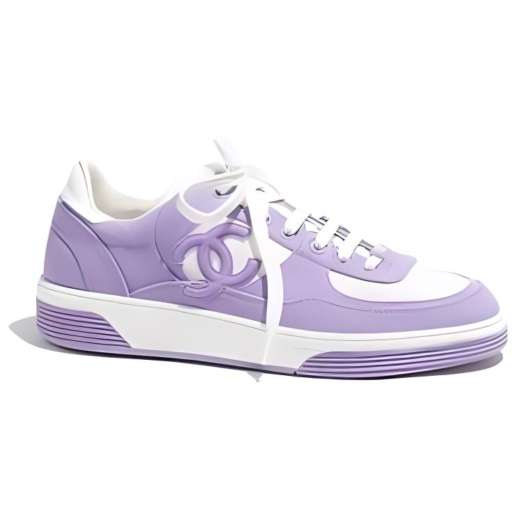Lookbook (W) 香奈儿低帮休闲鞋 '浅紫色' G45352-B15100-NT610