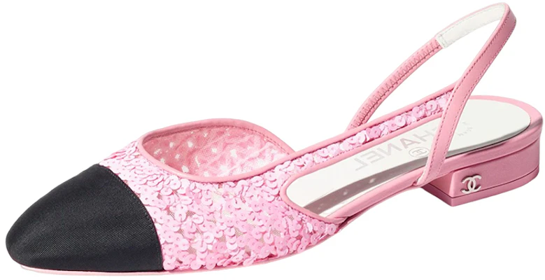 (W) Zapatillas Chanel Bajas 'Algodón Rosa, Encaje Floral y Logo de Lentejuelas' G31319-Y56341-K5345 Buy (W) Zapatillas Chanel Bajas 'Algodón Rosa, Encaje Floral y Logo de Lentejuelas' G31319-Y56341-K5345