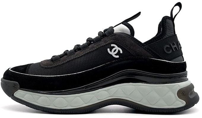 (Women) Chanel Low-Top Sneaker in Fabric and Calfskin Suede Effect 'Black' G39070-Y55826-K4284 Buy (Women) Chanel Low-Top Sneaker in Fabric and Calfskin Suede Effect 'Black' G39070-Y55826-K4284