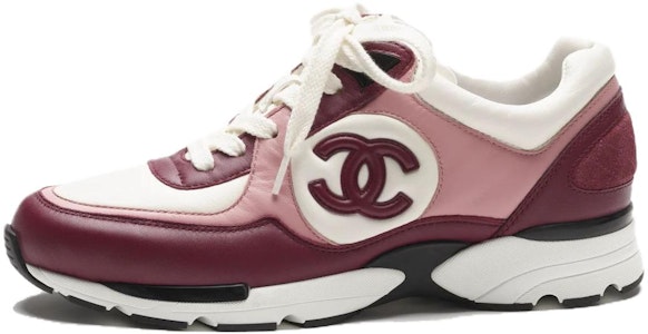 (W) Chanel Sepatu Tali Atas Rendah 'Burgundy Muda' G45333-B14495-NS580 Buy (W) Chanel Sepatu Tali Atas Rendah 'Burgundy Muda' G45333-B14495-NS580