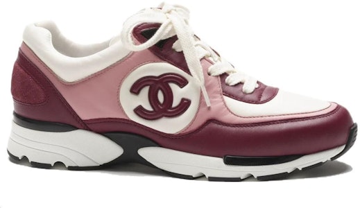 (W) Chanel Sepatu Tali Atas Rendah 'Burgundy Muda' G45333-B14495-NS580 Order (W) Chanel Sepatu Tali Atas Rendah 'Burgundy Muda' G45333-B14495-NS580