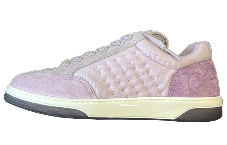 (W) Chanel Low Top Lace-Up 'Purple CMFT'