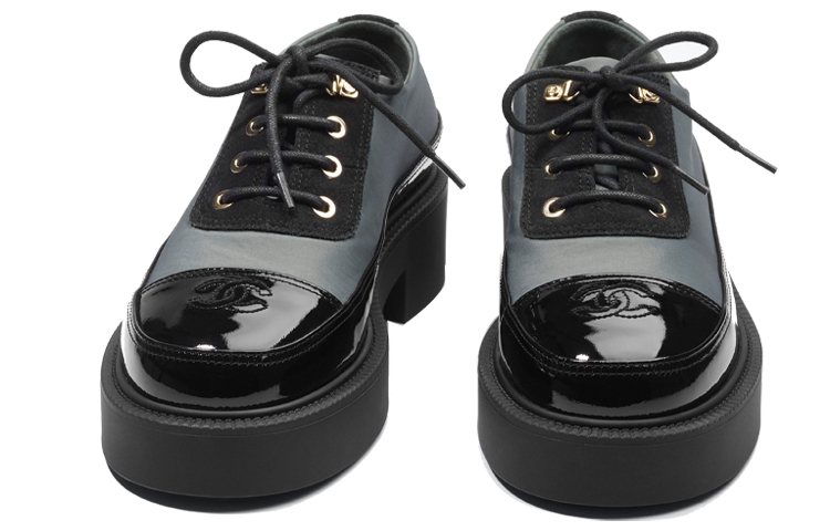 (W) Chanel Low-Top Sneaker 'Black Leather' 圖 3