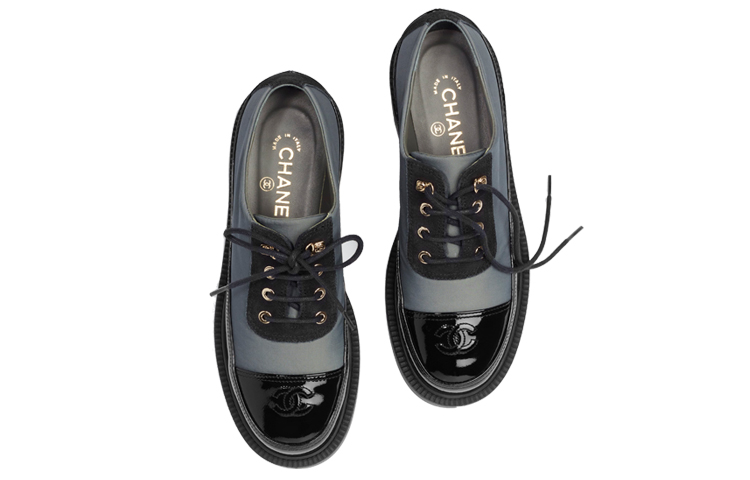 (W) Chanel Low-Top Sneaker 'Black Leather' 圖 4