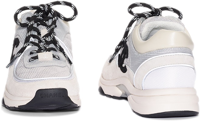 (W) シャネル ローカットスニーカー グレーホワイト G38299-Y55434-K3159 Lookbook (W) シャネル ローカットスニーカー グレーホワイト G38299-Y55434-K3159