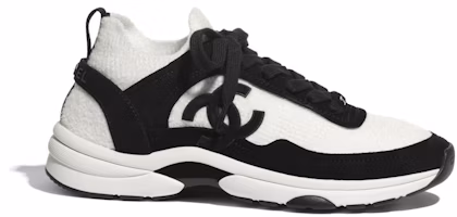 (Women) Chanel Low Top Trainer White Black G38033-Y55300-K2958 (Women) Chanel Low Top Trainer White Black G38033-Y55300-K2958