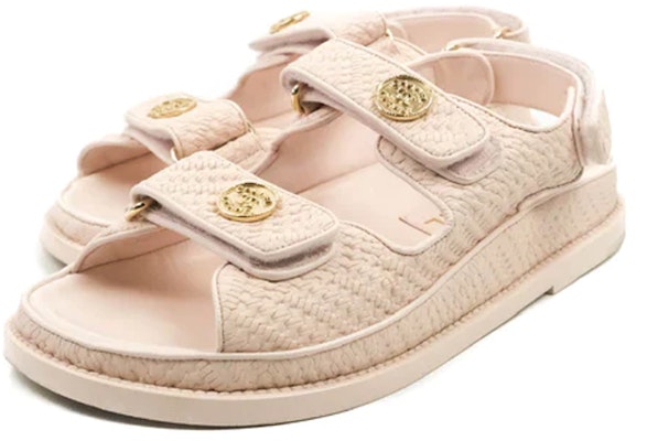 (Women) Chanel Magic Tape Flat 'Light Pink Fashion Slide' G35927-X56385-0M656 Order (Women) Chanel Magic Tape Flat 'Light Pink Fashion Slide' G35927-X56385-0M656