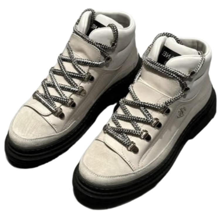 Lookbook (Women) Chanel Martin Boot 'Comfort Strap White' G39594-Y56186-K5068