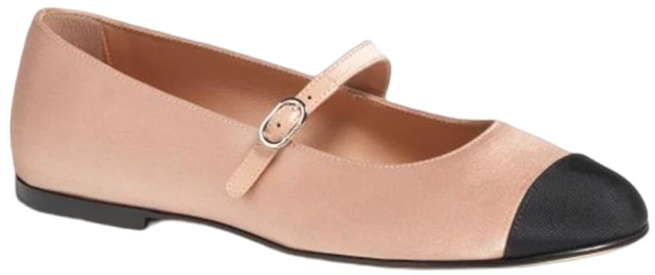 (W) 香奈儿玛丽珍鞋“米色黑色缎布拼接” G38897-Y56456-K5585 Order (W) 香奈儿玛丽珍鞋“米色黑色缎布拼接” G38897-Y56456-K5585