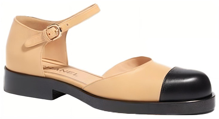 (W) Chanel Mary Jane 'Colorblock Negro Beige' G39858-X56903-K5638 Order (W) Chanel Mary Jane 'Colorblock Negro Beige' G39858-X56903-K5638