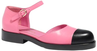 (W) Chanel Mary Jane 'Hitam Pink Colorblock' G39858-X56903-K5643 Order (W) Chanel Mary Jane 'Hitam Pink Colorblock' G39858-X56903-K5643