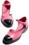Lookbook (W) Chanel Mary Jane 'Blok Warna Hitam Merah Jambu' G39858-X56903-K5643