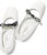 (W) Chanel Mary Jane 'Kulit Paten Putih' G45356-B15113-NT688