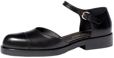 (Women) Chanel Mary Jane Black 'Buckle Fashion Block Heel' G39858-X56903-94305 (Women) Chanel Mary Jane Black 'Buckle Fashion Block Heel' G39858-X56903-94305
