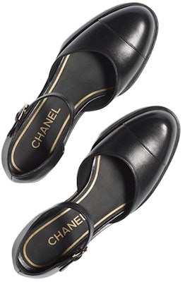 (Women) Chanel Mary Jane Black 'Buckle Fashion Block Heel' G39858-X56903-94305 Lookbook (Women) Chanel Mary Jane Black 'Buckle Fashion Block Heel' G39858-X56903-94305
