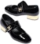 Lookbook (W) Chanel Mary Jane Hitam 'Logo Fesyen Gesper Kulit Paten' G39732-X56929-94305