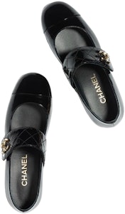 (W) 샤넬 로고 버클 블랙 에나멜 메리제인 G39732-X56929-94305 Shop (W) 샤넬 로고 버클 블랙 에나멜 메리제인 G39732-X56929-94305