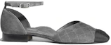 Order (W) Chanel Ballerine Mary Jane ''Punta a Punta Nero Grigio con Fibbia alla Moda'' G36048-Y51052-C1378