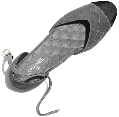 (W) Bailarinas Chanel Mary Jane 'Hebilla Moda Punta Negra Gris' G36048-Y51052-C1378 Lookbook (W) Bailarinas Chanel Mary Jane 'Hebilla Moda Punta Negra Gris' G36048-Y51052-C1378