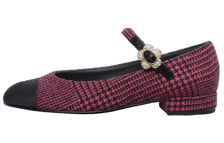 (Women) Chanel Mary Jane Flats 'Pink' G39582-Y56313-K5244