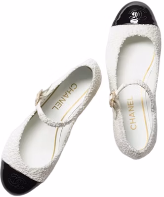 (Women) Chanel Mary Jane Flats 'White' G39582-Y56215-K5183 Shop (Women) Chanel Mary Jane Flats 'White' G39582-Y56215-K5183