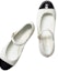 Shop (W) Chanel Mary Jane Flats 'Putih' G39582-Y56215-K5183