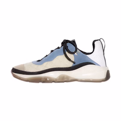(W) Chanel Mesh and Suede Calfskin Sneakers 'Blue'