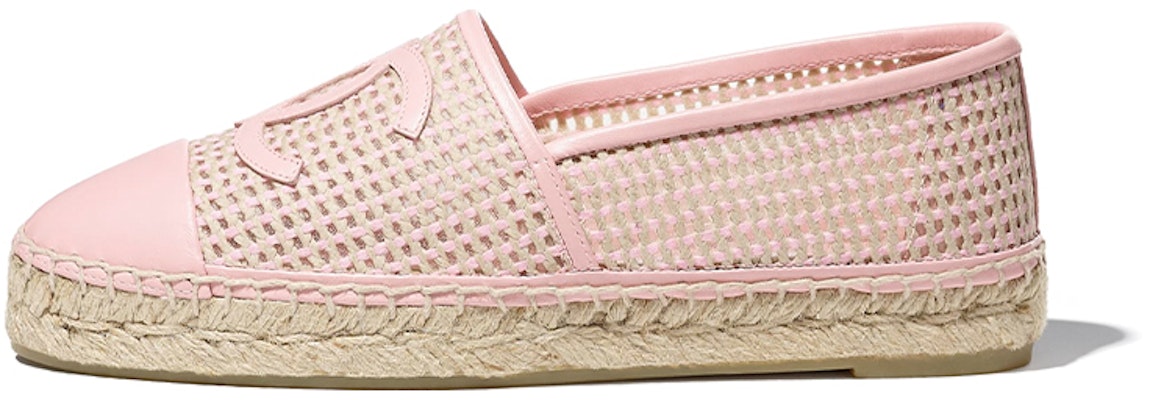 (Women) Chanel Mesh Sheepskin Leather Fisherman Shoes 'Pale Pink' G37302-Y55183-K2719 Buy (Women) Chanel Mesh Sheepskin Leather Fisherman Shoes 'Pale Pink' G37302-Y55183-K2719
