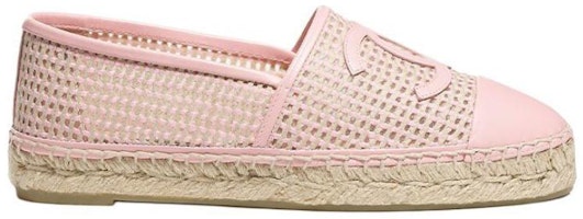 (W) Kasut Chanel Mesh Sheepskin Leather Fisherman 'Pale Pink' G37302-Y55183-K2719 Order (W) Kasut Chanel Mesh Sheepskin Leather Fisherman 'Pale Pink' G37302-Y55183-K2719