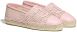 Lookbook (Women) Chanel Mesh Sheepskin Leather Fisherman Shoes 'Pale Pink' G37302-Y55183-K2719