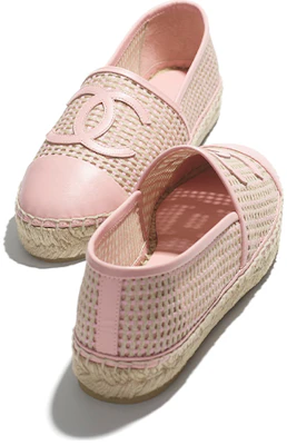 (W) Chanel Mesh Leren Fisherman Schoenen ''Lichtroze'' G37302-Y55183-K2719 Details for (W) Chanel Mesh Leren Fisherman Schoenen ''Lichtroze'' G37302-Y55183-K2719