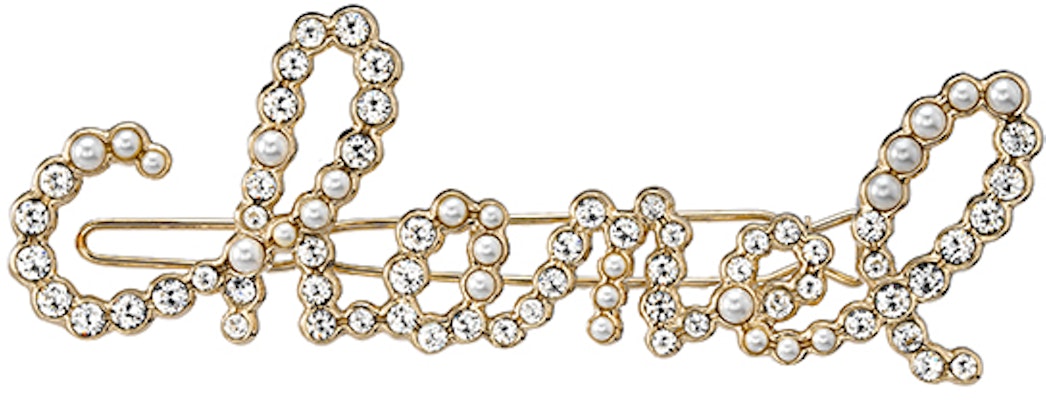 (W) 샤넬 메탈릭 로고 헤어 클립 AB2850Y47927Z8905 Lookbook (W) 샤넬 메탈릭 로고 헤어 클립 AB2850Y47927Z8905