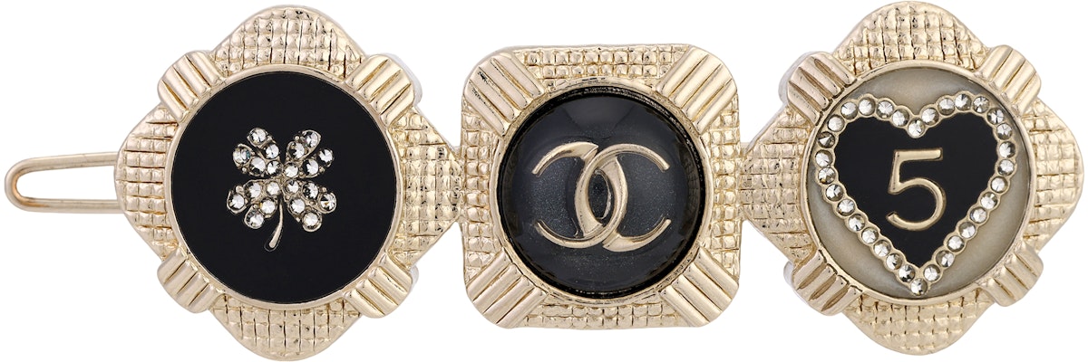 (W) 샤넬 메탈릭 레진 헤어 클립 여성 골드. AB6696-B06194-ND236 Buy (W) 샤넬 메탈릭 레진 헤어 클립 여성 골드. AB6696-B06194-ND236