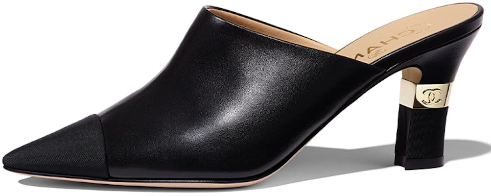 (W) Chanel Mule ''Zoccoli in Pelle Nera di Agnello con Tacco Alto'' G36042-Y53736-94305 Buy (W) Chanel Mule ''Zoccoli in Pelle Nera di Agnello con Tacco Alto'' G36042-Y53736-94305