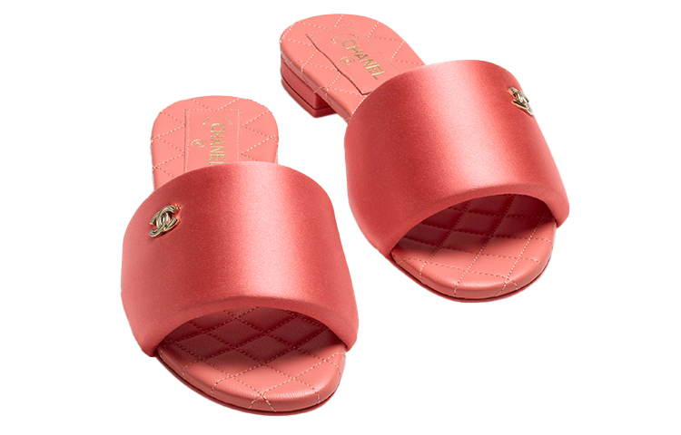 (W) Chanel Mule 'Orange Satin' 圖 3