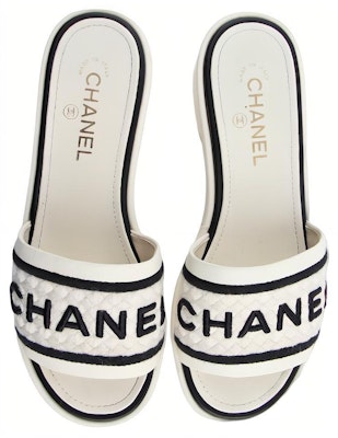 (Women) Chanel Mules 'Ivory Black' G36557-Y54392-C2666 Order (Women) Chanel Mules 'Ivory Black' G36557-Y54392-C2666