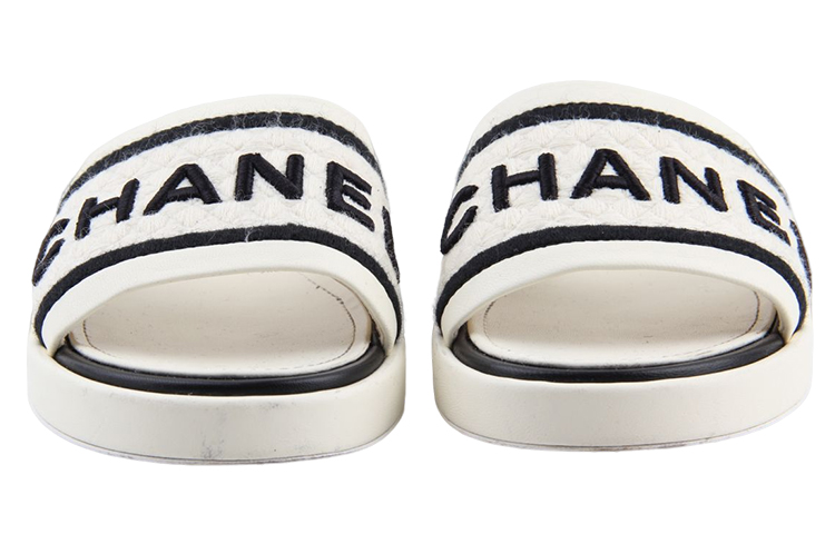 Purchase (W) Chanel Mules 'Marfil Negro' G36557-Y54392-C2666